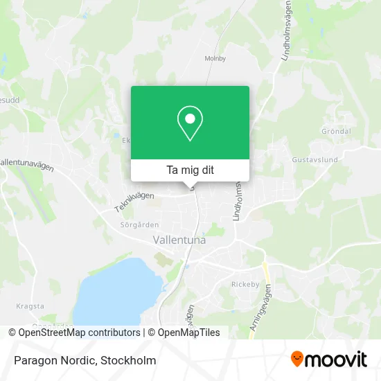 Paragon Nordic karta