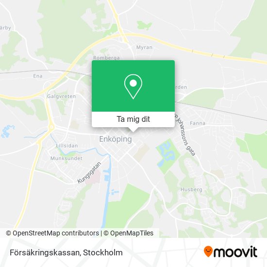 Försäkringskassan karta