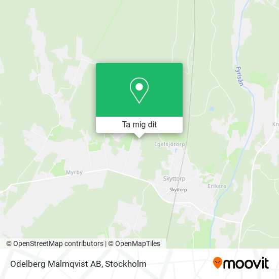 Odelberg Malmqvist AB karta