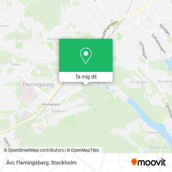 Åvc Flemingsberg karta