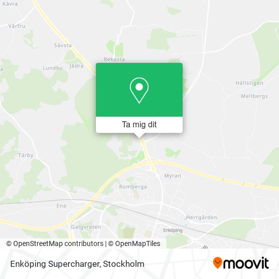 Enköping Supercharger karta