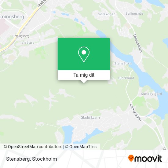 Stensberg karta