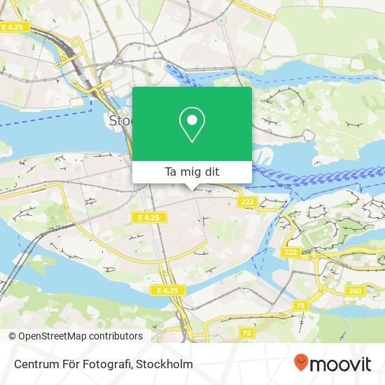 Centrum För Fotografi karta