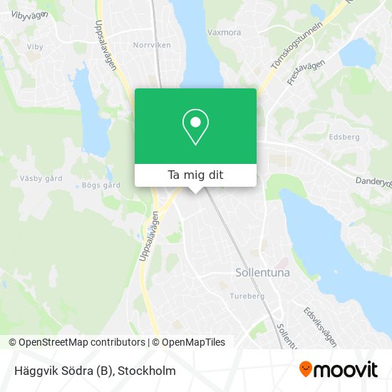 Häggvik Södra (B) karta