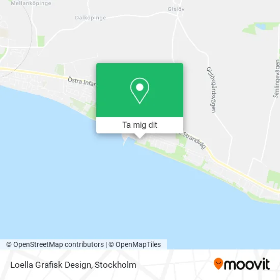 Loella Grafisk Design karta