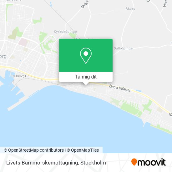 Livets Barnmorskemottagning karta