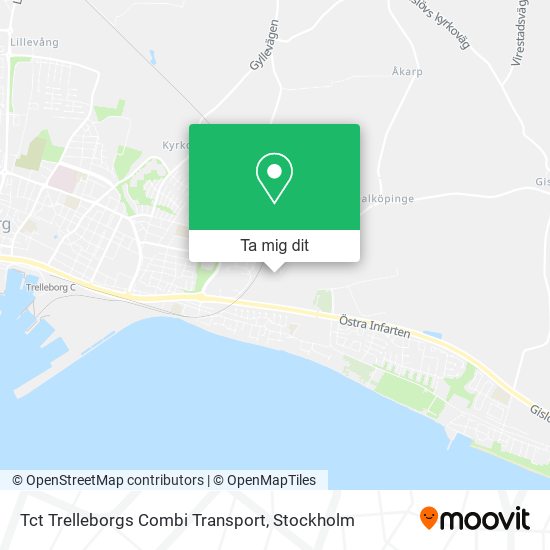Tct Trelleborgs Combi Transport karta