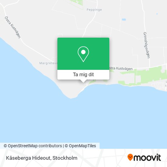 Kåseberga Hideout karta