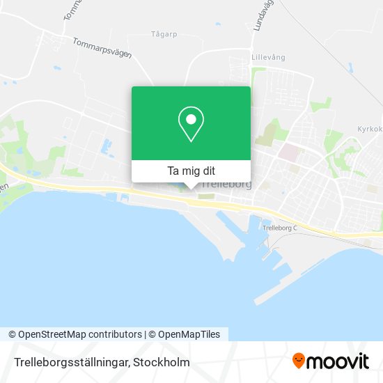 Trelleborgsställningar karta