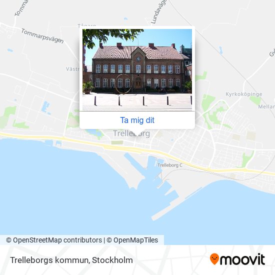 Trelleborgs kommun karta