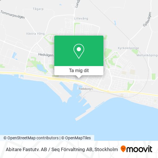 Abitare Fastutv. AB / Seq Förvaltning AB karta