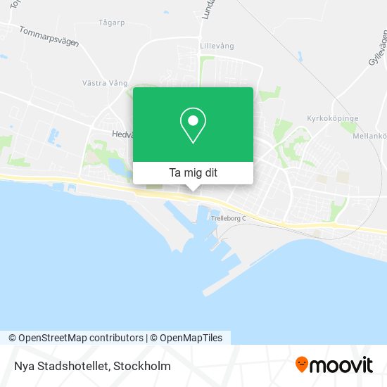 Nya Stadshotellet karta