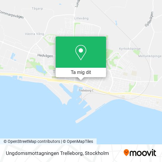 Ungdomsmottagningen Trelleborg karta