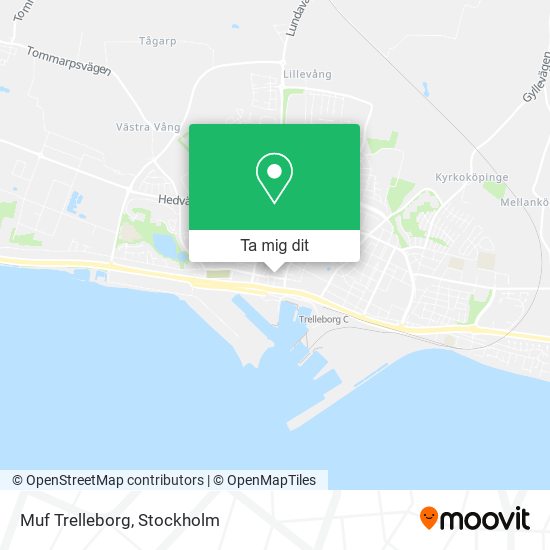 Muf Trelleborg karta