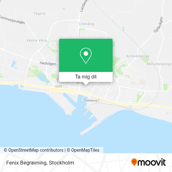 Fenix Begravning karta