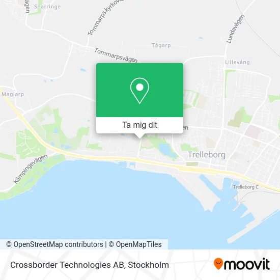 Crossborder Technologies AB karta