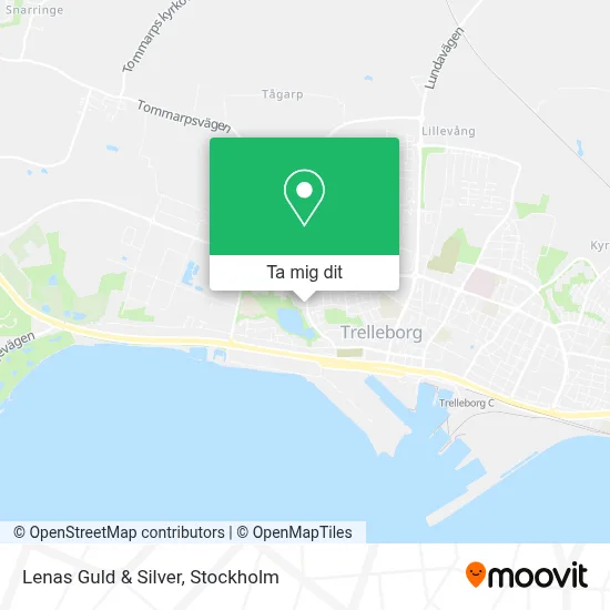 Lenas Guld & Silver karta