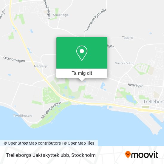 Trelleborgs Jaktskytteklubb karta