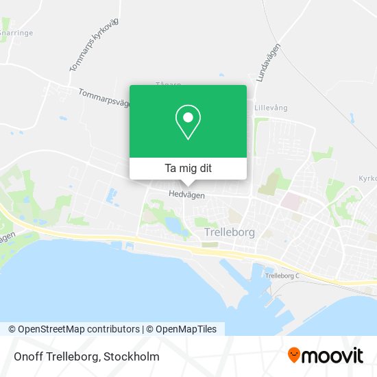 Onoff Trelleborg karta