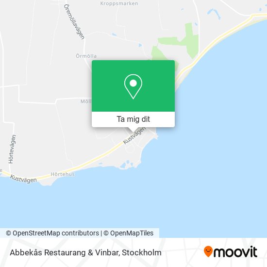 Abbekås Restaurang & Vinbar karta