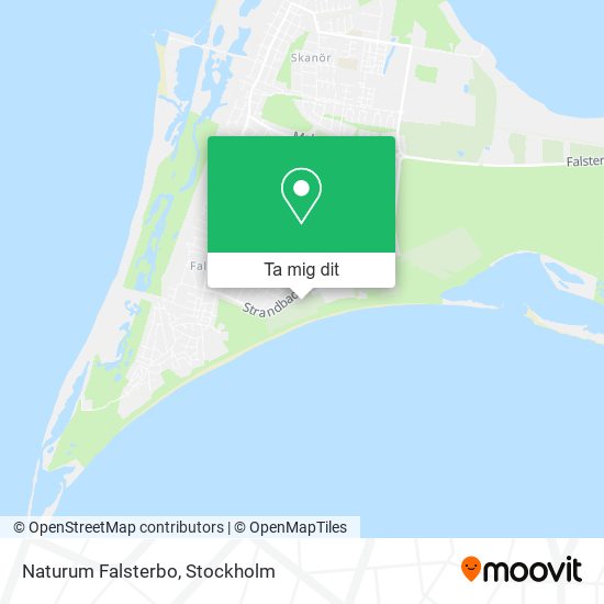 Naturum Falsterbo karta