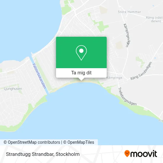 Strandtugg Strandbar karta