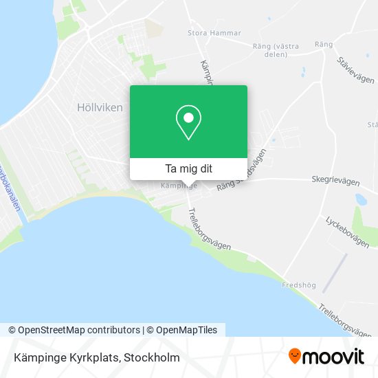 Kämpinge Kyrkplats karta