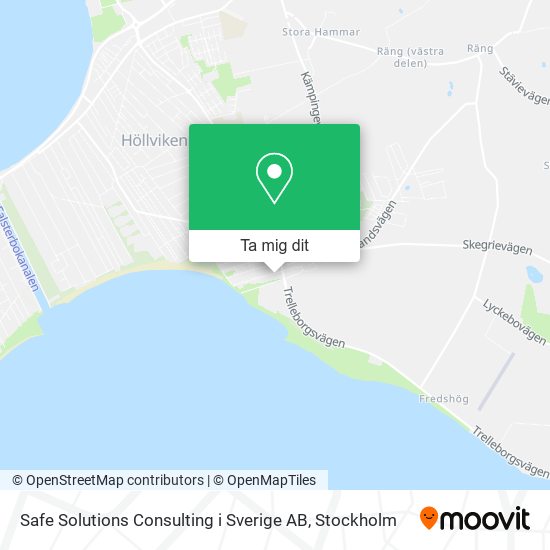 Safe Solutions Consulting i Sverige AB karta
