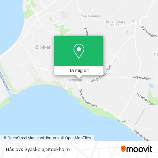 Håslövs Byaskola karta