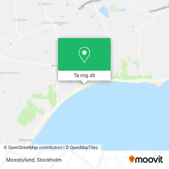 Mossbylund karta