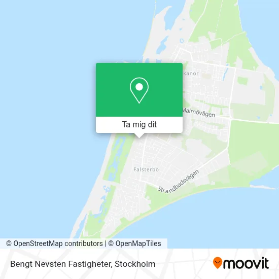Bengt Nevsten Fastigheter karta
