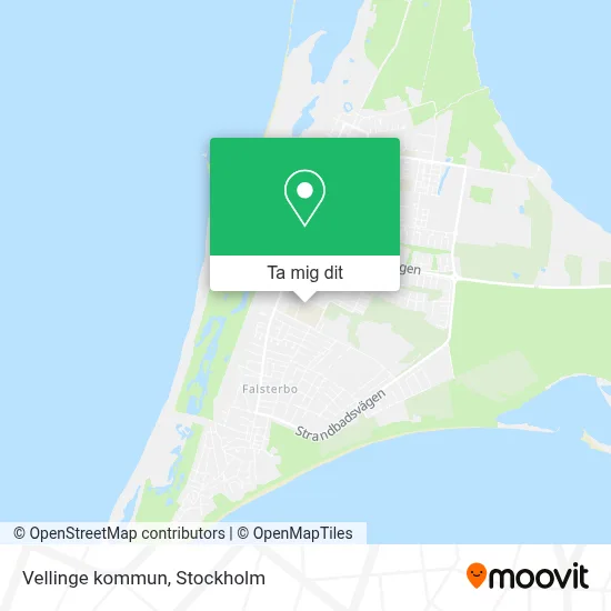 Vellinge kommun karta