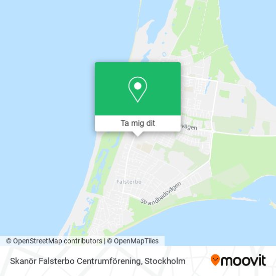 Skanör Falsterbo Centrumförening karta