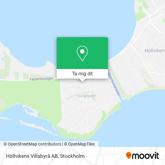 Höllvikens Villabyrå AB karta