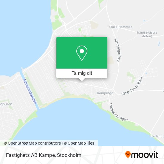 Fastighets AB Kämpe karta