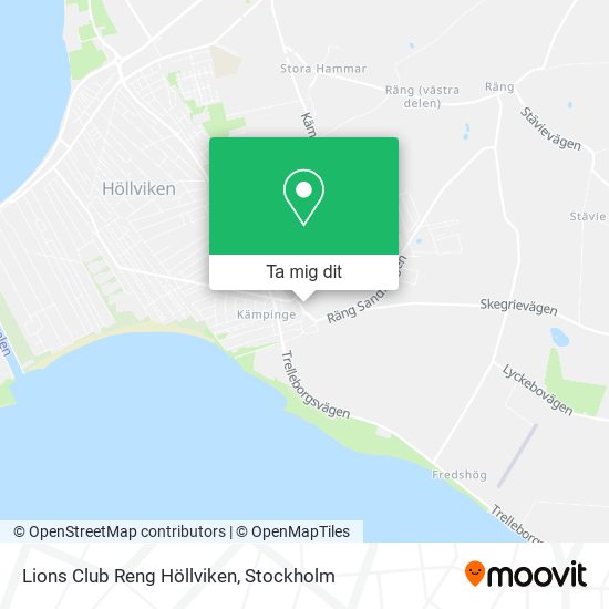 Lions Club Reng Höllviken karta