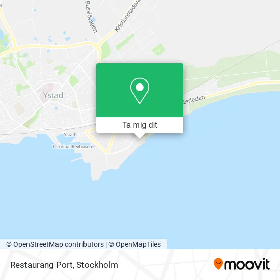 Restaurang Port karta