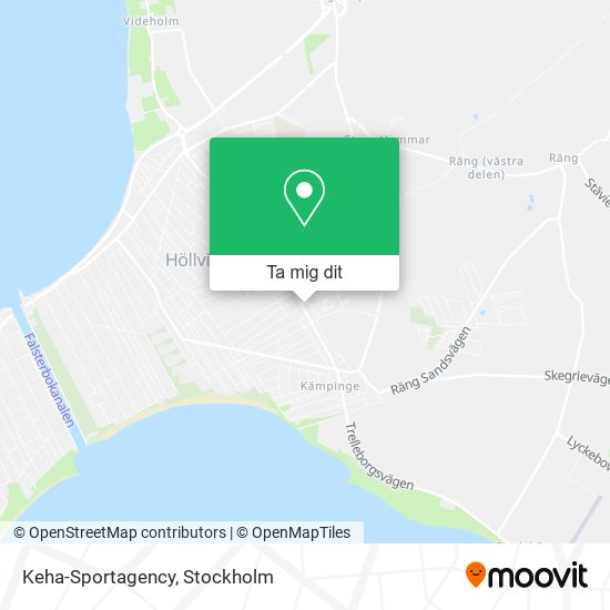 Keha-Sportagency karta