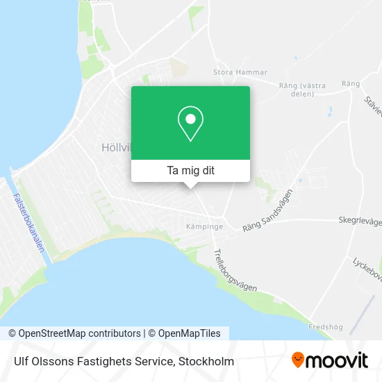 Ulf Olssons Fastighets Service karta