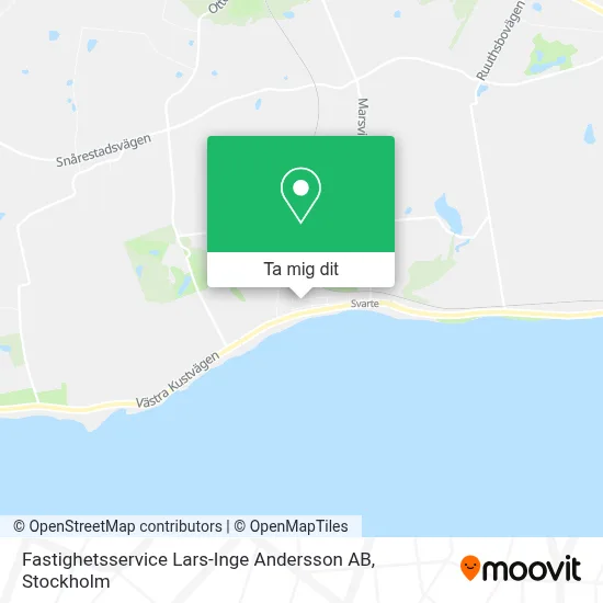 Fastighetsservice Lars-Inge Andersson AB karta