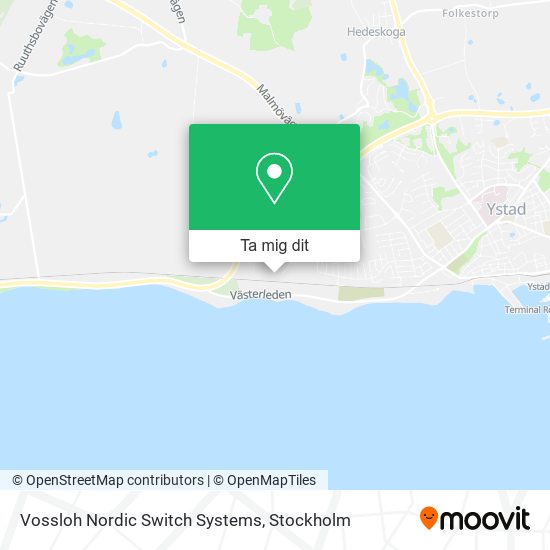 Vossloh Nordic Switch Systems karta