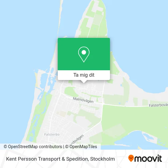 Kent Persson Transport & Spedition karta