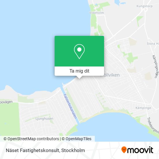 Näset Fastighetskonsult karta