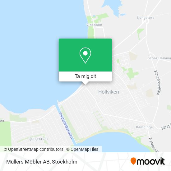 Müllers Möbler AB karta