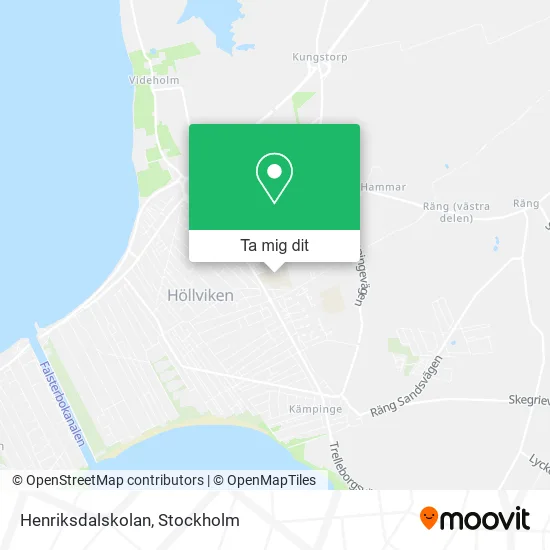 Henriksdalskolan karta