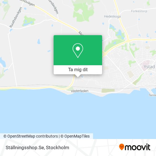 Ställningsshop.Se karta