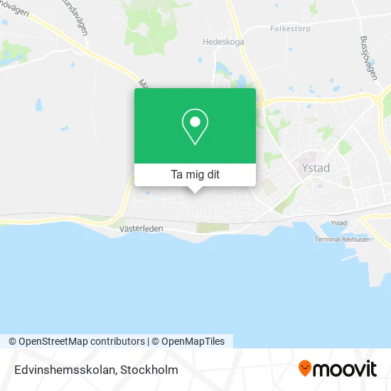 Edvinshemsskolan karta