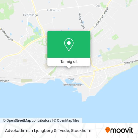 Advokatfirman Ljungberg & Tvede karta