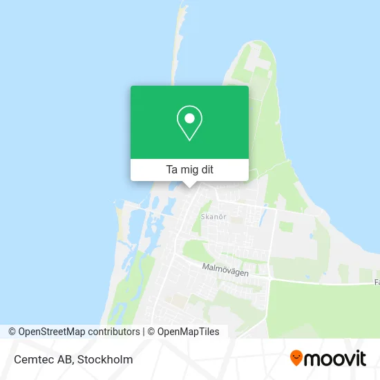 Cemtec AB karta