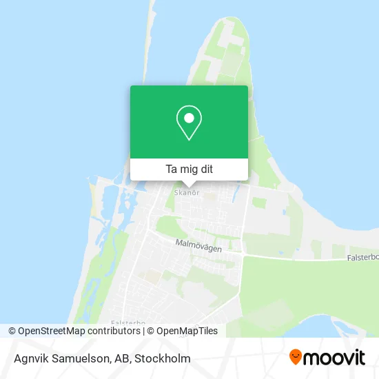 Agnvik Samuelson, AB karta